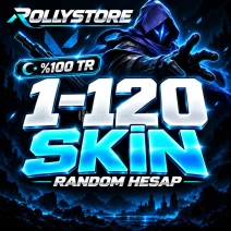 ✨ ÖZEL STOK ✨ %100TR - 1-120 SKIN HESAP GARANTİLİ ✨