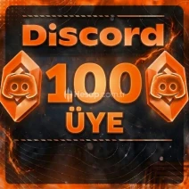 ⭐ Discord 100 Adet Aktif Üye ⭐