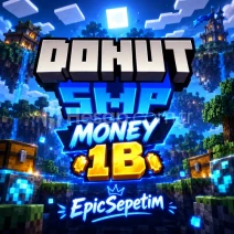 ⭐ Donut SMP 1B Money MİNECRAFT EN UCUZ⭐