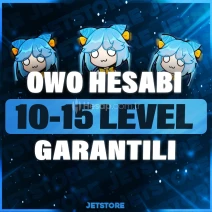 2 Tane 10-15 Level Arası Owo Hesabı [TOKEN
