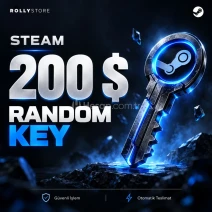 Steam Random Key 200$ | Otomatik Teslimat