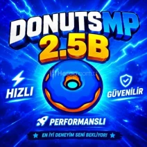 DONUTSMP 2.5B MONEY | Oyun İçi Para