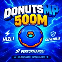 DONUTSMP 500M MONEY | Oyun İçi Para