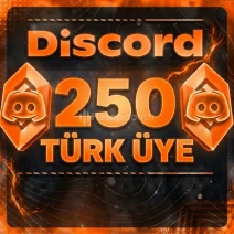 ⭐ Discord 250 Aktif Türk Üye ⭐