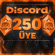⭐ Discord 250 Adet Aktif Üye ⭐