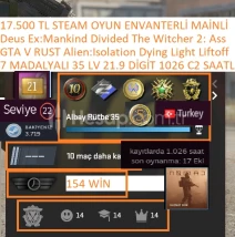 7 MADALYALI 35 LV 21.9 DİGİT RUST GTA V AlienIsolation