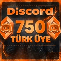 ⭐ Discord 750 Aktif Türk Üye ⭐