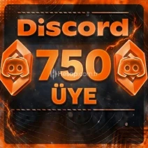 ⭐ Discord 750 Adet Aktif Üye ⭐