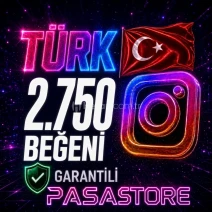 ⭐(GARANTİLİ) 2.750 TÜRK BEĞENİ | KEŞFET ETKİ | GÜVENLİ⭐