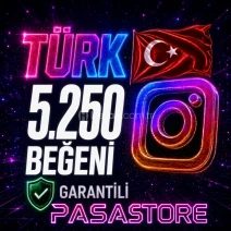 ⭐(GARANTİLİ) 5.250 TÜRK BEĞENİ | KEŞFET ETKİ | GÜVENLİ⭐