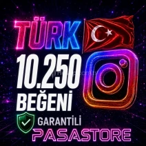 ⭐(GARANTİLİ) 10250 TÜRK BEĞENİ | KEŞFET ETKİ | GÜVENLİ⭐