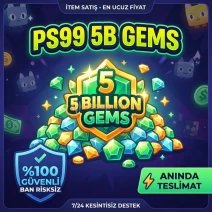 PS99 5B GEMS | Roblox Oyun İçi Gems