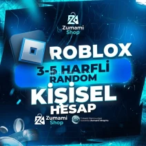Roblox 3-5 Haneli Random Nadir Hesap Kişisel