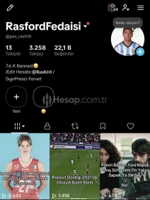 3.3 Takipçili Keşfeti Açık Aktifli HEŞAL