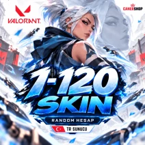 %100 TR⭐1-120 SKİN RANDOM HESAP⭐
