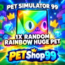 PETS99 1 ADET RAİNBOW HUGE PET