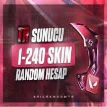 %100 TR⭐ 1-240 SKİN RANDOM HESAP⭐