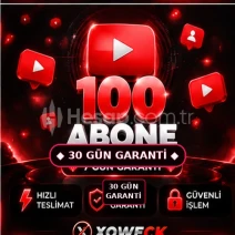 ⭐+30 GÜN GARANTİLİ 100 ABONE | PARA KAZANMA AÇ | OTO⭐