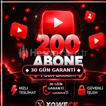 ⭐+30 GÜN GARANTİLİ 200 ABONE | PARA KAZANMA AÇ | OTO⭐