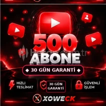 ⭐+30 GÜN GARANTİLİ 500 ABONE | PARA KAZANMA AÇ | OTO⭐