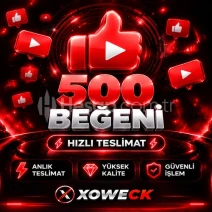 ⭐Youtube 500 Beğeni - Keşfet Etkili⭐