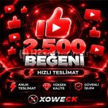 ⭐Youtube 2.500 Beğeni - Keşfet Etkili⭐