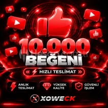 ⭐Youtube 10.000 Beğeni - Keşfet Etkili⭐