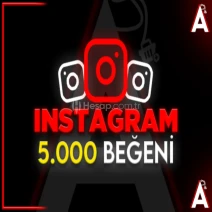 Instagram 5.000 Garantili Beğeni - Profesyonel Hizmet
