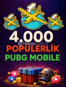 PUBG MOBİLE 4.000 popülerlik en uygun