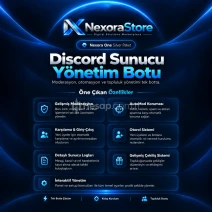 Discord Sunucu Yönetim Botu - Nexora One Silver Paket