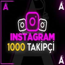 Instagram 1.000 Garantili Takipçi - Profesyonel Hizmet