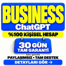 🚀 Kendi Hesabınızda ChatGPT Business | %100 KİŞİSEL