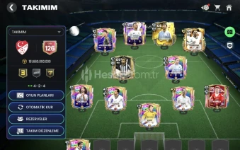 Fc Mobil 126 gen hesap yıldız bileti var
