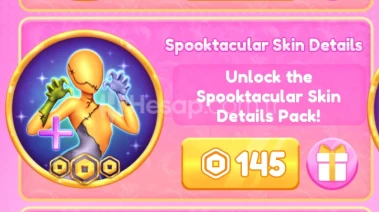 Dress To Impress Spooktacular Skin Details