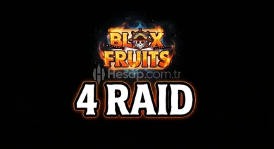 Blox Fruits Raid Hizmeti 4 adet | Solo Yapılır