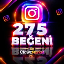 ⭐İNSTAGRAM 275 BEĞENİ GARANTİLİ⭐