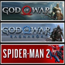 God Of War +Ragnarök +Spider Man 2