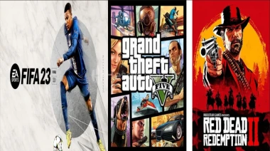 ⭐FIFA 23 +GTA 5 +RDR 2 XBOX ONE SERİES X|S