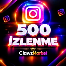 ⭐İNSTAGRAM 500 İZLENME GARANTİLİ⭐