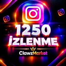 ⭐İNSTAGRAM 1250 İZLENME GARANTİLİ⭐