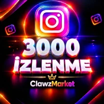 ⭐İNSTAGRAM 3000 İZLENME GARANTİLİ⭐