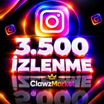 ⭐İNSTAGRAM 3500 İZLENME GARANTİLİ⭐
