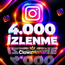 ⭐İNSTAGRAM 4000 İZLENME GARANTİLİ⭐