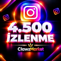 ⭐İNSTAGRAM 4500 İZLENME GARANTİLİ⭐