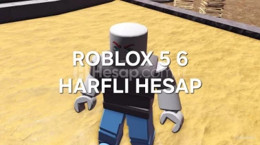 ROBLOX 5-6 HARFLI ADI OLAN HESAP