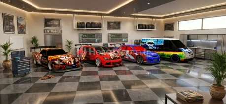 CAR PARKİNG BİRBİRİNDEN GÜZEL 4 ÇİZİM
