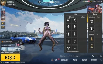 64 seviye 51 koleksiyon pubg mobil hesap