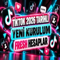 ⭐OTO TESLİM⭐ - TİKTOK 2026 KURULUM HESAPLAR