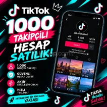 Tiktok 1000 takipçili hesaplar