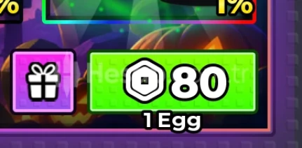 Steal An Egg Halloween Egg x1 Gamepass Gift